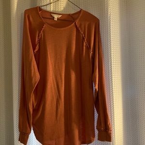 Lauren Conrad pink Tunic Sweater